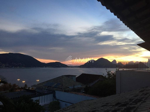 Imagem 2 de 30 de Belíssima Casa Residencial, De Alto Padrão À Venda Em São Francisco - Niterói. - Ca0414