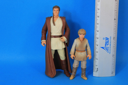 Obi Wan Kenobi & Anakin Skywalker Star Wars Figura (Usado)