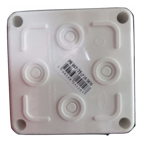 Caja De Paso Estanca Ip65 Con Proteccion Uv Roker 92x92x75mm