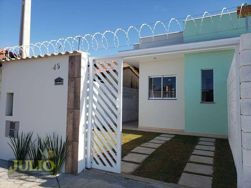 Imagem 2 de 9 de Entrada De R$51mil E Saldo Financiado! Casa Com 2 Dormitórios À Venda, 60 M² Por R$ 255.000 - Estância Balneária Tupy - Itanhaém/sp - Ca4313