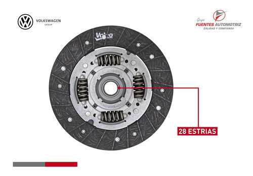 Kit Embrague C/horquilla Seat Cordoba 1.6 2009 Vw Original
