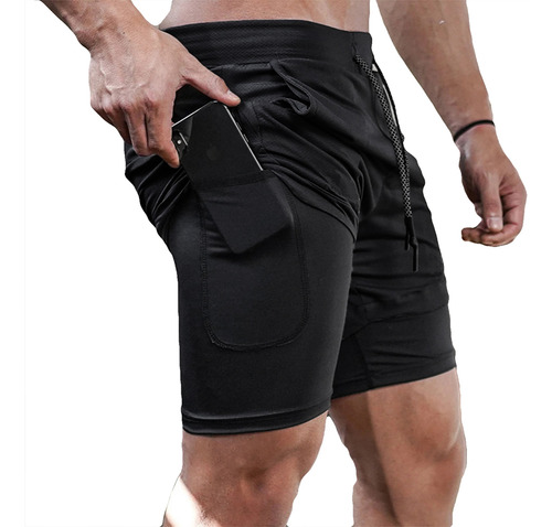 Pantalones Cortos De Entrenamiento Para Hombre Y Hombre, Par