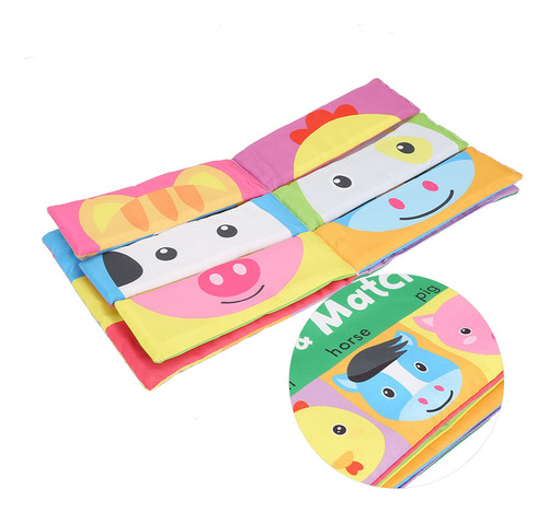 Libro De Tela Arrugada Soft Baby Activity The Animal Early