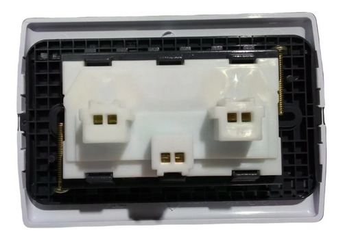 Imagen 2 de 5 de Llave De Luz Toma Doble Sica Hasta 20 Amp Por E631