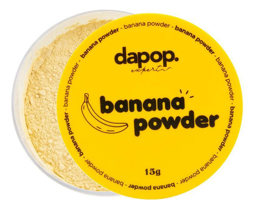 Base de maquiagem em pó Dapop Pó para acabamento banana powder - dapop Pó para acabamento banana powder - dapop