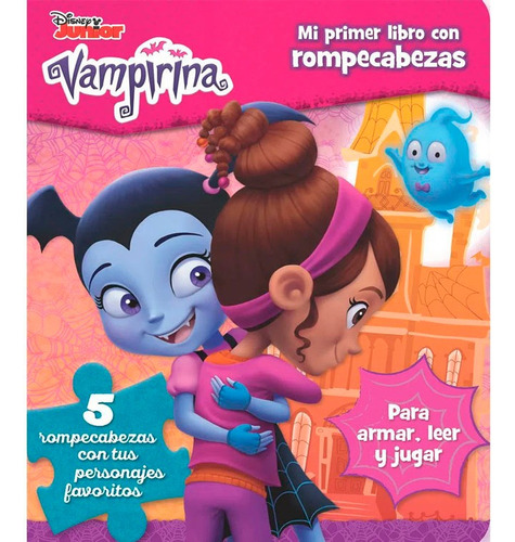 Vampirina Mi Primer Libro Con Rompecabezas Sin Fronteras, De Sin Fronteras. Sin Fronteras Grupo Editorial, Tapa Dura En Español, 2019