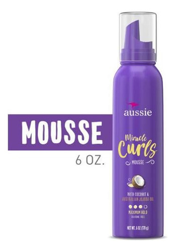 Aussie Miracle Curls Mousse (170g)
