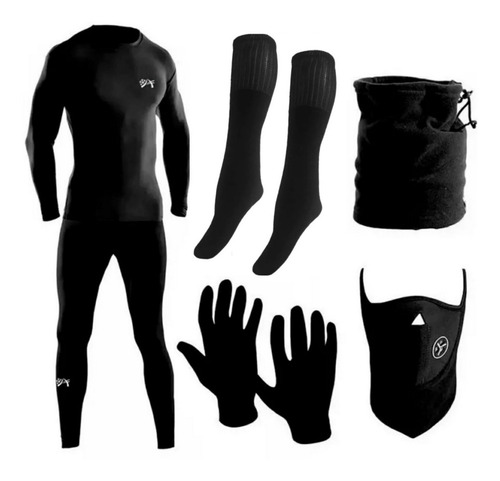 Kit Traje Térmico Liso 5 Piezas