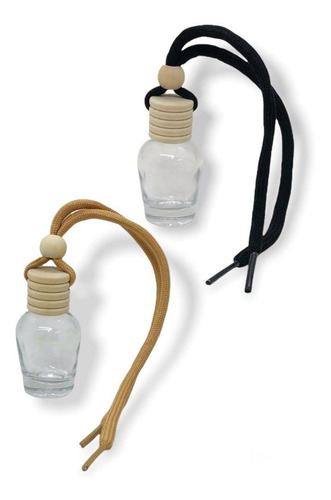 Imagen 2 de 5 de Aromatizador Difusor Vidrio Para Auto Colgante X10
