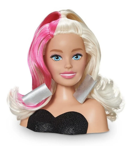 Imagem 4 de 7 de Barbie Busto Styling Head Hair Acessórios Maquiagem Original