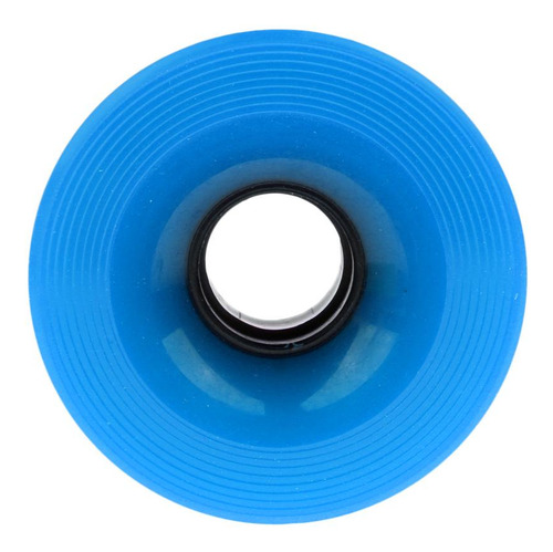 70 Mm X 51 Mm Durable Pro Blank Skateboard Pu Ruedas Azul
