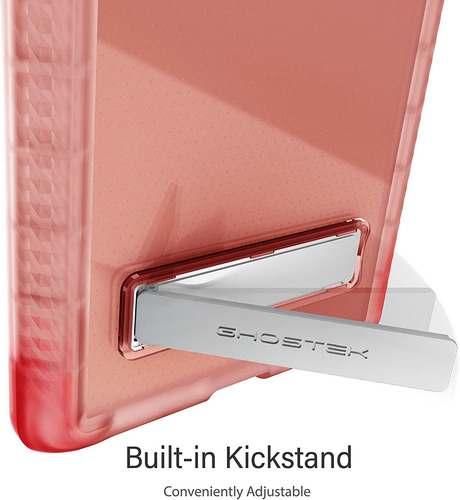 Covert Funda De Silicona Rosa Transparente Para Note 2...