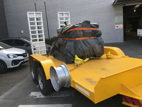 Trailer Balancin 2 Ejes Con Frenos Pesado