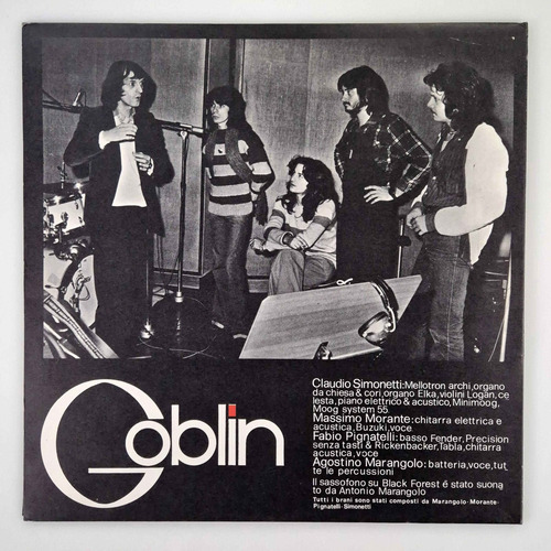 Goblin - Suspiria (1977) 1era Ed Italia Vinilo Lp Estándar (Usado)