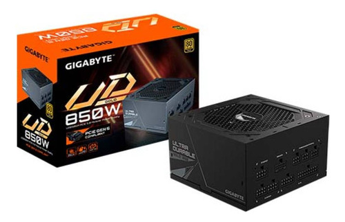 Fuente De Poder Gigabyte Gp-ud850gm Pg5 Full Modular Gold 80 Color Negro