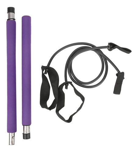 Cuerda Elastica Para Dominada Fitness Color Morado