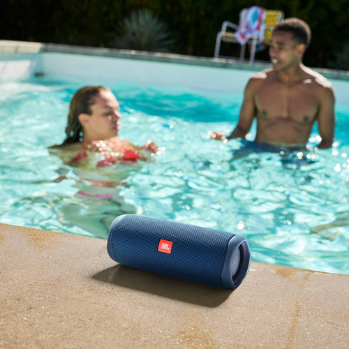 Altavoz Bluetooth Jbl Flip 5 Impermeable Portátil Azul