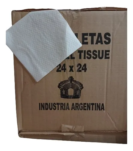 comprar Servilletas Papel 24x24 Caja Cod. 2000  Blanco