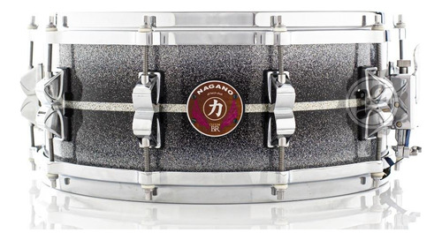 Caixa Nagano Custom Br Black Silver Burst Birch 14x5,5