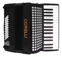 Comprar Acordeón Corelli Piano 48 Bajos 30 Teclas Con Funda Negra