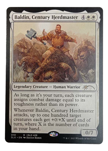 Carta Baldin Century Herdmaster [universes Within] Mtg