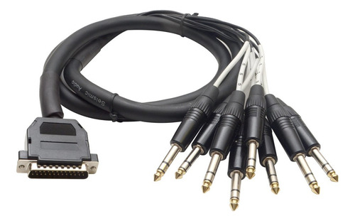 Sa-db8t5 - Db25 A 8 Canales 1/4 Trs 5 Pies D-sub Snake Cabl