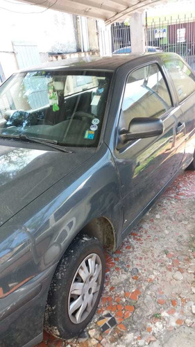 Gol Volksvagem Cinza - 1.0 8v 2p - Único Dono