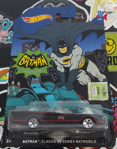 Hot Wheels Batman Classic Tv Series Batmobile Negro