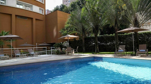 Imagem 11 de 15 de Flat Transamérica International Plaza Disponível Para Venda Com 29m² E 01 Vaga De Garagem - Sf29246