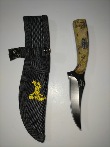 Estupendo Cuchillo Compacto Elk Ridge  Para Campismo 