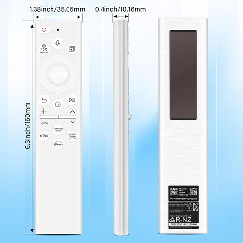 Control Compatible Para Solar Samsung The Frame Qn43ls03bag
