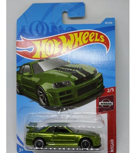 Nissan Skyline R34 Super Treasure Hunt Sth $th Hot Wheels