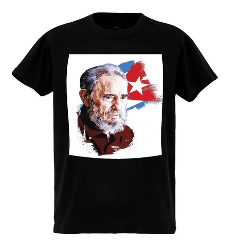 Camiseta T-shirt Fidel Castro Revolucion R20