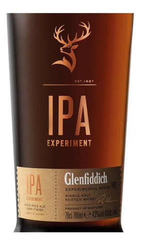 Imagen 6 de 10 de Whisky Single Malt Glenfiddich Ipa 700ml En Estuche