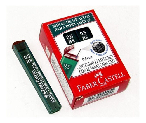 Caja De Grafos 0,5 Hb X12 Faber Castell - Dropper