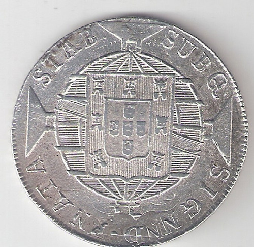 960 Reis - 1819 R - Var Cr 39a - Rara (