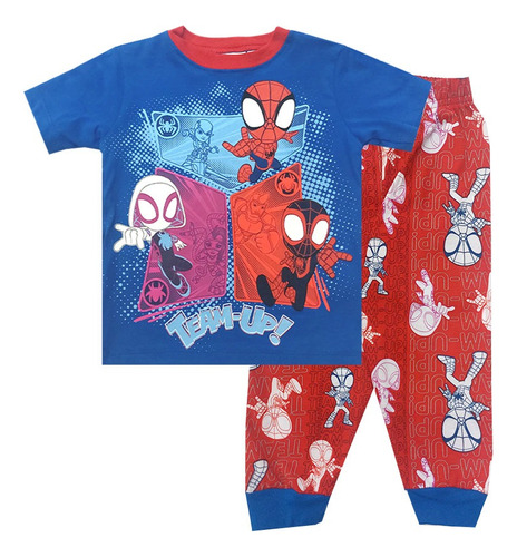 Pijama Bebé Conjunto Pantalon Y Playera Spider-man