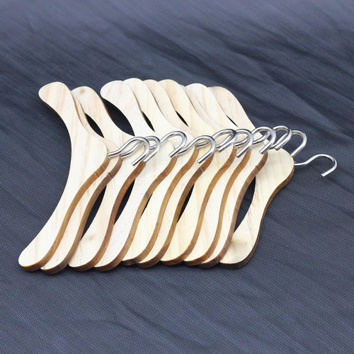 3 Gancho De Metal Para Perchas De Madera De 10 Piezas 10cm