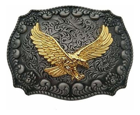 Hebilla De Cinturon Oro Aguila