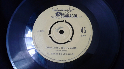Imagen 6 de 6 de Single El Sonido De Los Galos Estas Lejos De Mi