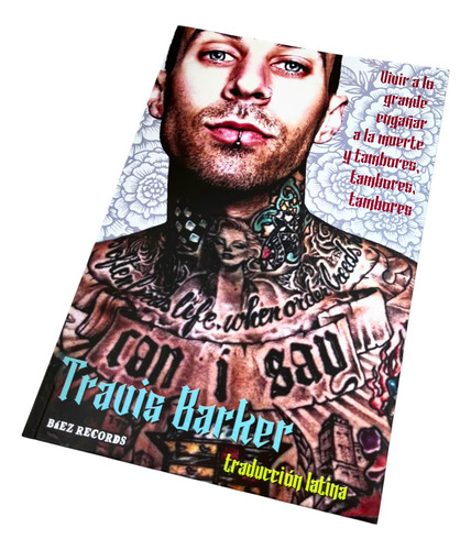 Libro Travis Barker Can I Say Blink 182