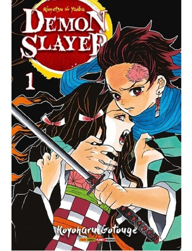 Demon Slayer Vol.1- Kimetsu No Yaiba - Mangá - Panini