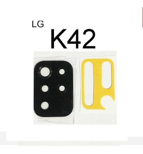 Lente Camara Trasera LG K42 Con Adhesivo