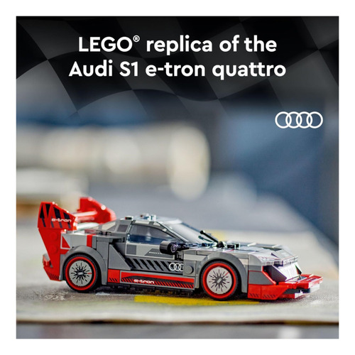 Lego Speed Champions 76921 Coche De Carreras Audi S1 E-tron
