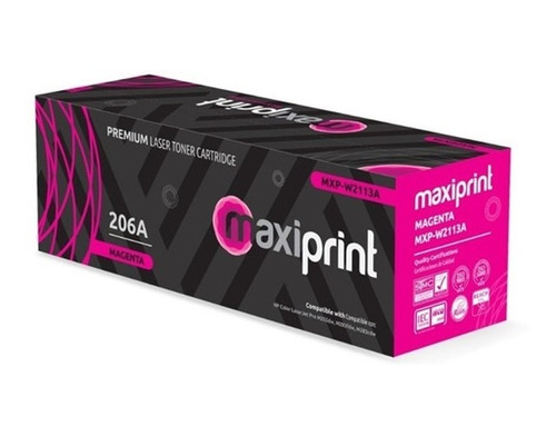 Toner Compatible Hp 206a W2110a W2111a 2112a 2113a Maxiprint