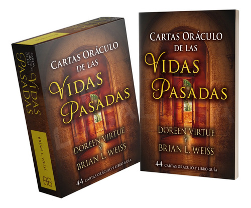 Cartas Oráculo De Las Vidas Pasadas 44 Cartas + Libro Guia