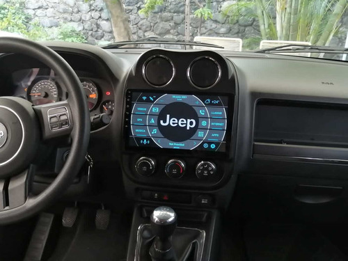 Imagen 5 de 10 de Autoestéreo Android 10' Jeep Compass 2008-2017 Gps Mapas Cam