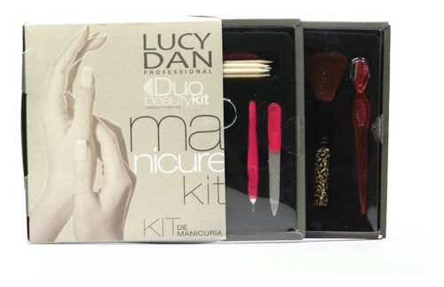 Set De Manicuría Y Maquillaje Lucy Dan Professional. Nuevo.