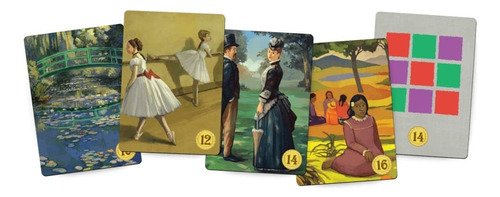 Colors Of Paris - Com Mini Expansão - Buró Jogo De Tabuleiro
