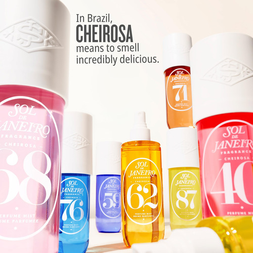 Fragrance Mist Set Sol De Janeiro Cheirosa '40 Cabelo E Corp
